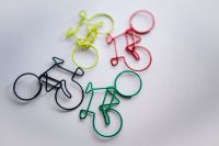 Kaboompics - Bicycle paper clips