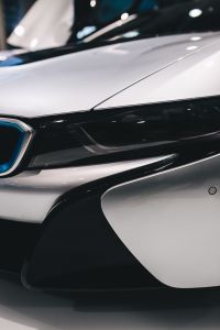 Detail of the car BMW i8