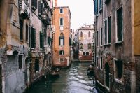 Kaboompics - Canal with gondolas in Venice, Italy