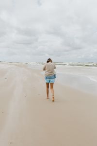 Kaboompics - woman on the beach