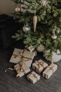 Kaboompics - Elegant Christmas Gift Wrapping and Home Decor Ideas - Simple and Festive Holiday Inspirations