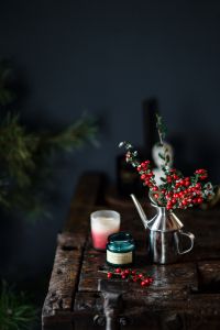 Fresh Holly and Candles