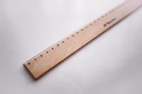 Wooden ruler
