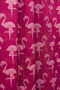 Kaboompics - Pink Flamingo Fabric