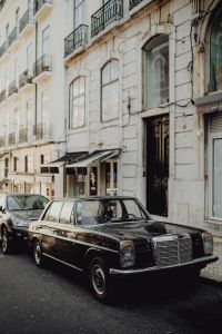 Kaboompics - An old Mercedes Benz parked in the street