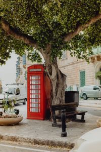 Kaboompics - British red phone booth