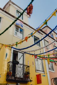 Kaboompics - Streets decorated for the Saint Anthony Feast in Lisbon, Portugal