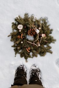 Kaboompics - Winter Wreath