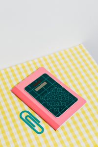 Kaboompics - School accessories at abstract background
