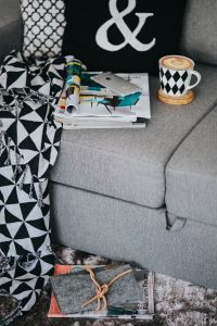 Kaboompics - Resting with magazines and cup of coffee