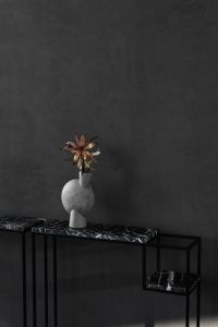 Dark mood aesthetics - furniture - black wall