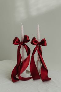 The Romance of Ribbons - Bow Candle Holder