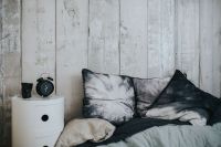 Kaboompics - Collection of grey and white pillows