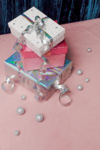 Kaboompics - Christmas Free Stock Photos: Modern Holiday Aesthetic Backgrounds and Sparkly Gift Wrap