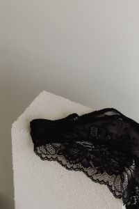 Kaboompics - Black lace panties