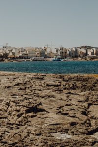 View of the city Buġibba - a zone within St. Paul's Bay in the Northern Region