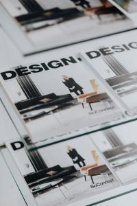 Kaboompics - Stack of Design Magazines