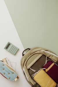 Kaboompics - Back to School Essentials: Free Stock Photos of Stylish Backpacks, Stationery, and School Supplies