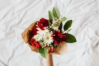 Bouquet of Flowers with Copy Space - Background