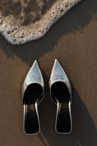 Silver shoes - High Heels