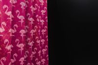 Kaboompics - Pink Flamingo Fabric