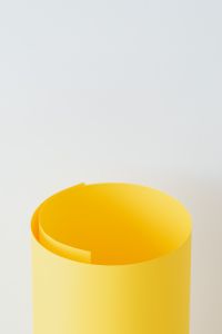 Kaboompics - Yellow paper roll