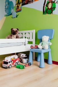 Kaboompics - Children's room with bed and toys