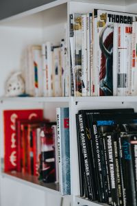 Kaboompics - Books on a shelf