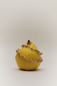 Kaboompics - Golden Chain Wrapped Around a Single Quince