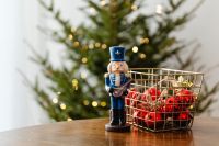 Kaboompics - Christmas decorations - gifts - lights - tree -