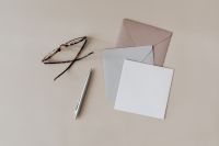 Kaboompics - Empty Card Mockup