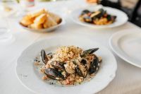 Kaboompics - Risotto with seafood