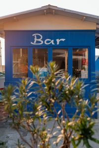 Kaboompics - A small blue bar building