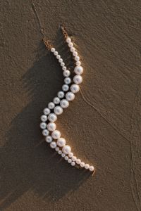 Large pearl necklaces