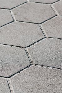 Kaboompics - Hexagonal floor tiles