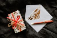Christmas wishes card & gift