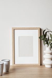 Photo mockups of frames