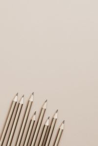 Copy space - pencils