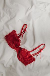 Kaboompics - Casual Chic - Red Lace Lingerie