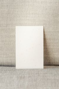 Kaboompics - Blank business card - mockup photo