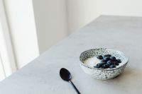 Kaboompics - Yogurt with blueberries