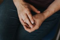 Kaboompics - Close-up of woman's hands with a ring