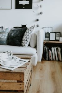Kaboompics - Contemporary black-and-white home decor