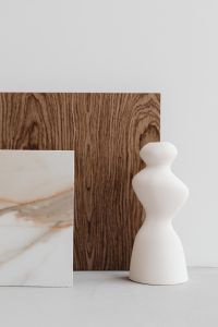 Wood and stone - mockup photos