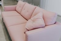 Kaboompics - Pink sofa by Saba Italia
