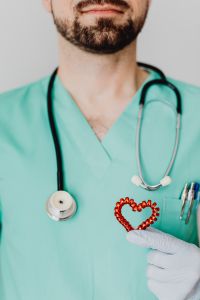 Young male doctor - cardiologist