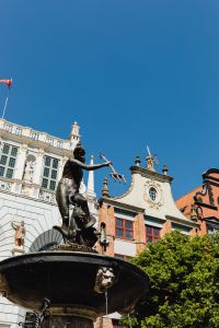 Kaboompics - The fountain of Neptune and Court of Artus in Gdansk - Poland