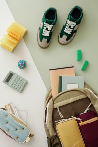 Kaboompics - Back to School Essentials: Free Stock Photos of Stylish Backpacks, Stationery, and School Supplies