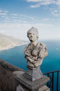 Statue Villa Cimbrone Ravello Amalfi Coast Campania Italy