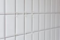 New bathroom tiles